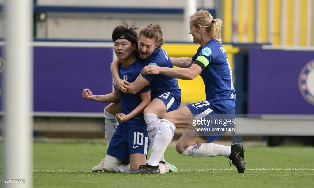 تصاویر نیمه نهایی لیگ قهرمانان زنان اروپا – دور رفت /سیتی – لیون و چلسی – ولفسبورگ