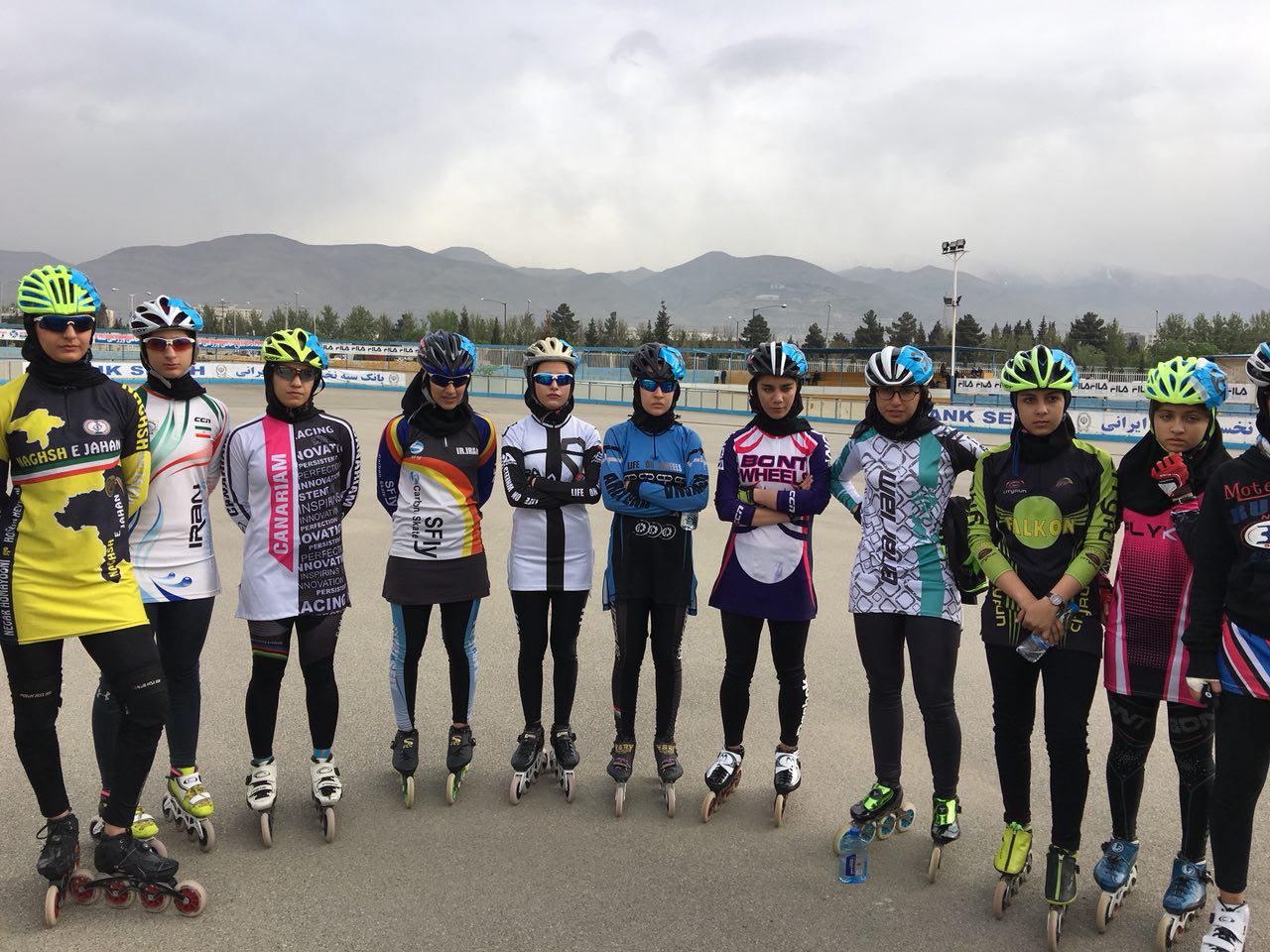 تصاویر مسابقات اسکیت بانوان انتخابی تیم ملی جوانان و بزرگسالان