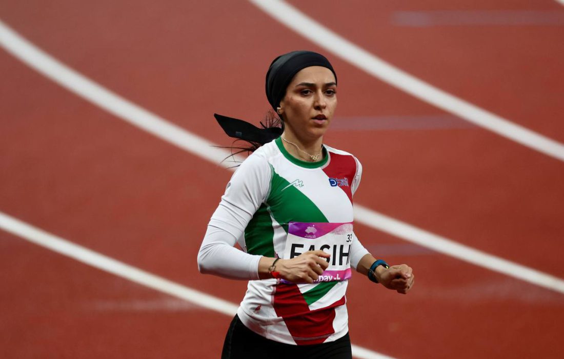 رتبه هشتم فرزانه فصیحی در لیگ الماس