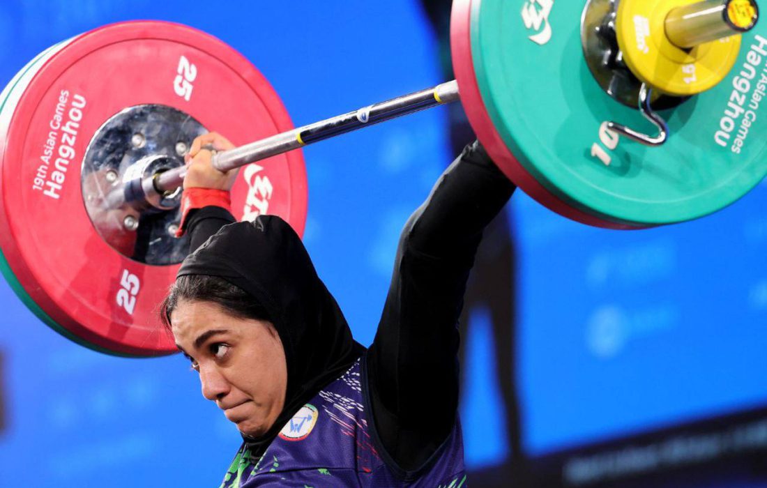 الهه رزاقی نهم شد و رکورد ملی را بهبود بخشید