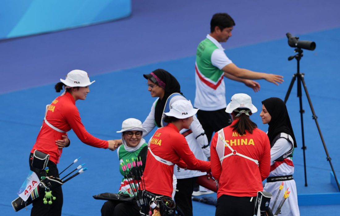 ریکرو زنان ایران با شکست برابر چین به نیمه‌نهایی نرسید