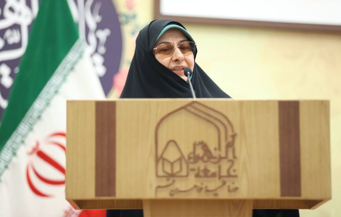 خزعلی: زنان ایرانی ورزش و ارزش را باهم معنا می‌کنند