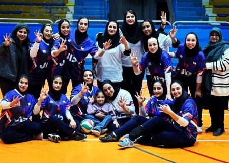 صدرنشینی دال در لیگ والیبال نشسته زنان