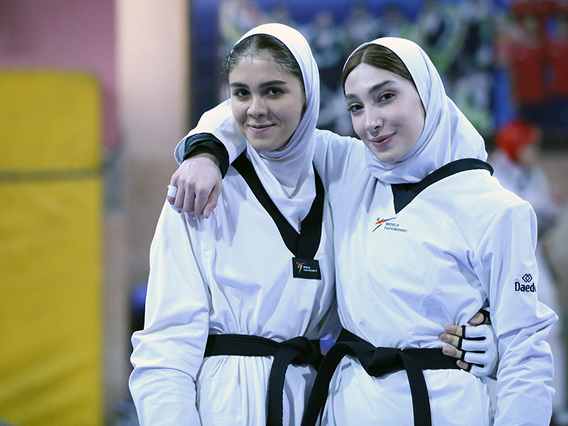 چهارده دختر تکواندوکار ایرانی عازم چین شدند