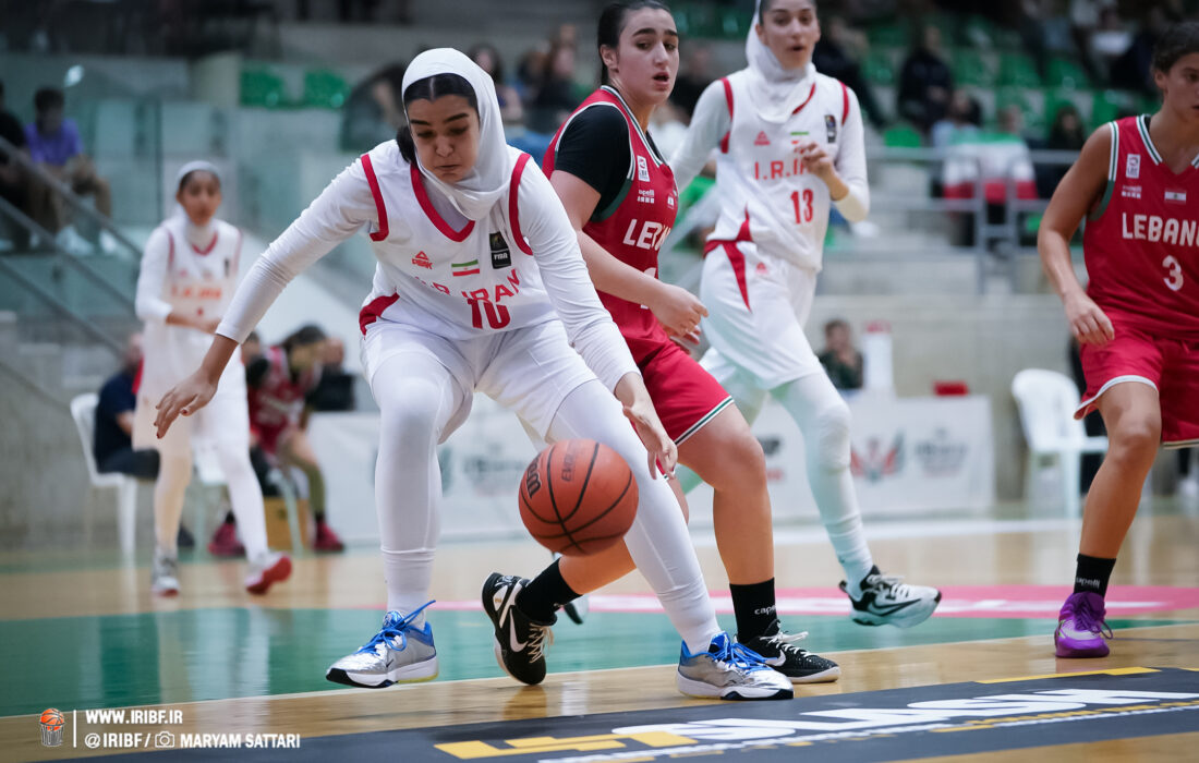 دختران نوجوان بسکتبال، قهرمانان غرب آسیا