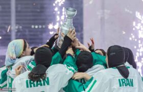 ویدئو | فینال لیگ هاکی روی یخ جوانان