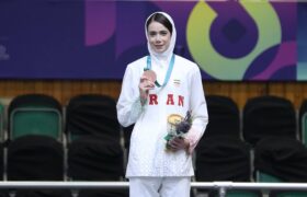 هستی محمدی برنز زیر ۲۱سال جهان را کسب کرد